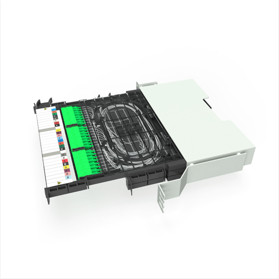 1U Fixed Modular Patch Panel - Model 01 - 108 FO