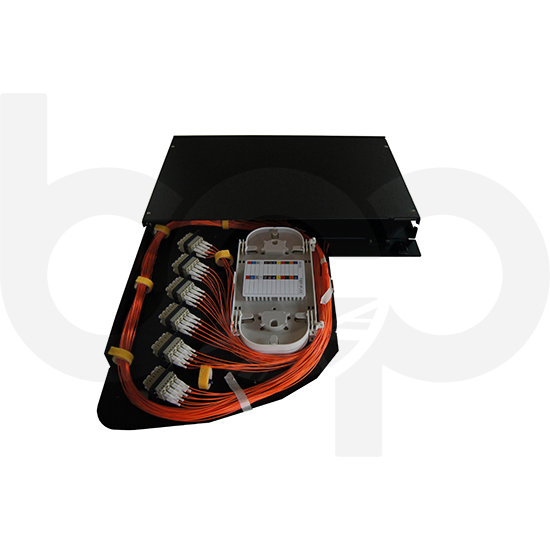 1U Pivoting Standard Patch Panel - Model 02 - 48 FO