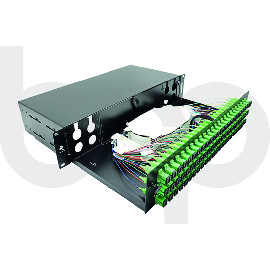 2U Easy Sliding Standard Patch Panel - Model 02 - 144 FO - Britanic ...