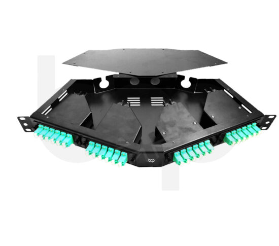 1U LGX Patch Panel - V-Shaped Model 03 - MTP - 144 FO