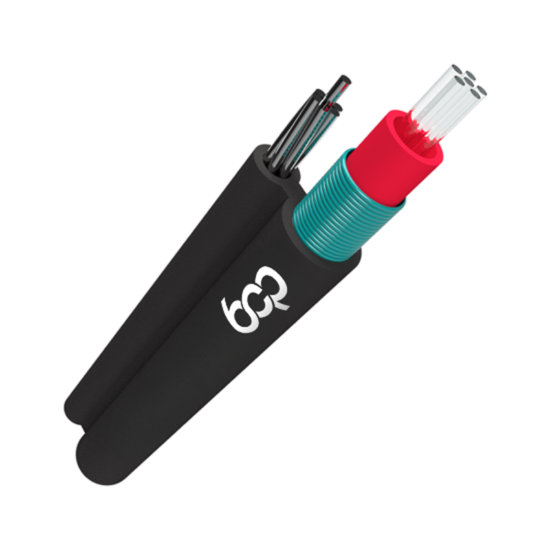 Aerial Fig 8 Messenger Uni Loose-Tube Cable - All Steel