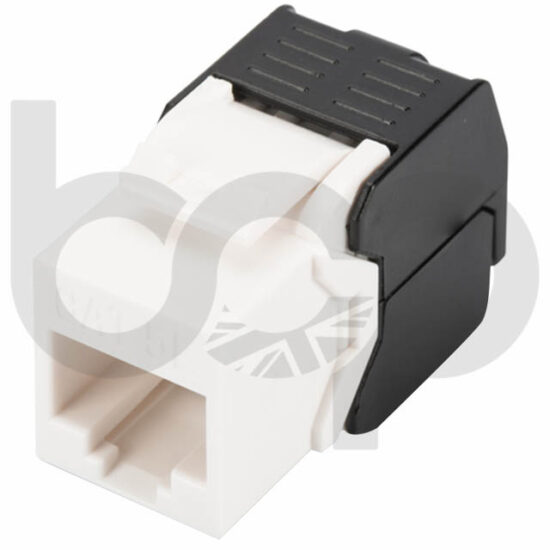 Cat 6A Keystone Jack – UTP Tool-Free 180°