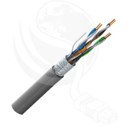 Cat 5E – F UTP Solid LAN Cable