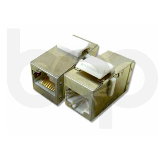 Cat 6 Pass-Through Coupler Keystone Jack – STP 180°