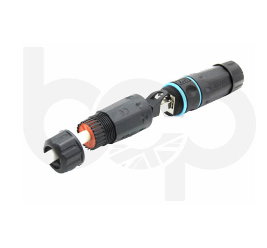 Cat 6 Waterproof Inline Coupler Keystone Jack - STP 180°