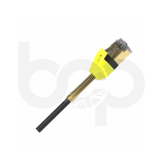 Cat 6a Patch Cord - U/FTP Spring-Protected Strain Relief Boots