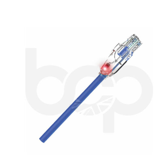Cat 6a Patch Cord - U/UTP Micro Self-Tracing LED