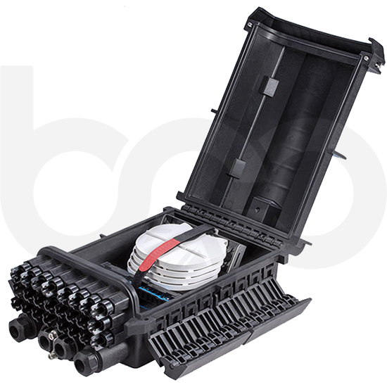 Mechanical FTTH Splice Enclosure - Gland - Model 03 - 96 FO