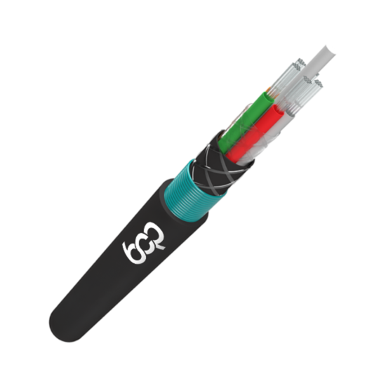 Horizontal Double Jacket Steel Tape Armoured Cable - FRP