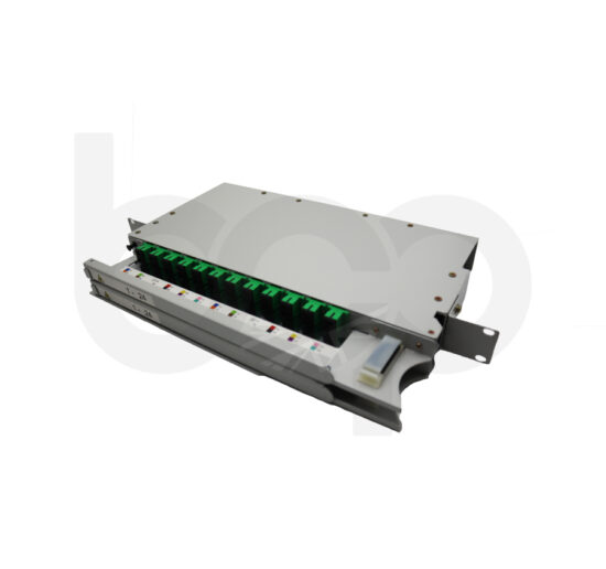 1U Pivoting Modular Patch Panel - Model 02 - 48 FO