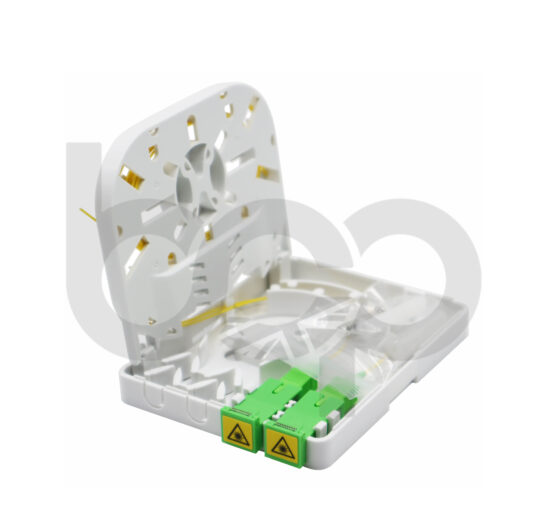 Indoor Subscriber Terminal Box - Plastic - Model 04 - 02 FO