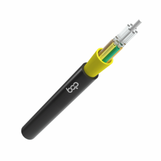 24 and 48 Core SM G652D Dielectric Loose Tube Fiber Optic Cable