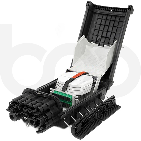 Mechanical FTTH Splice Enclosure - Gland - Model 04 - 96 FO