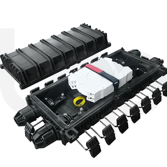 Mechanical Inline Fibre Optic Enclosure - Gland - Model 01 - 72 FO