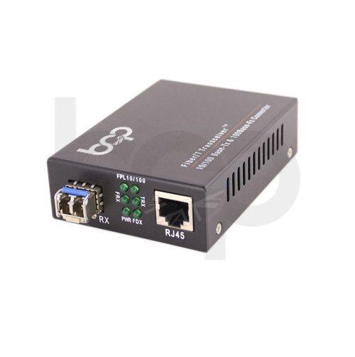 Media Converter 1 x SFP to 1 x RJ45 – 10/100/1000M