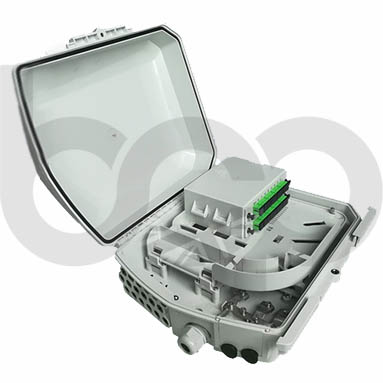 Outdoor Splitter Distribution Box - Plastic - Model 01 - 24 FO