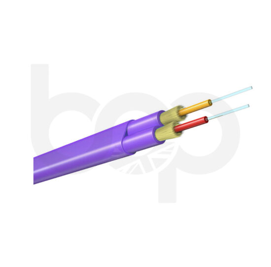 Fibre Optic Patch Cords - Flat Duplex OM4