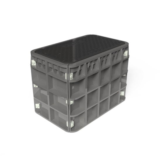 SMC Heavy Composite Manhole System  - Model 01