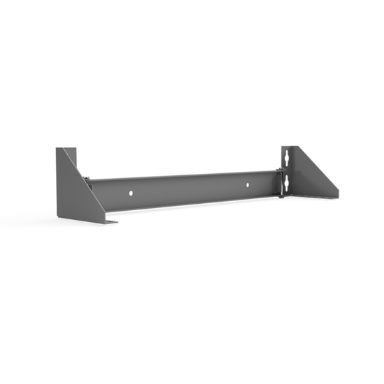 2U Folding Under Desk Bracket - Model 02